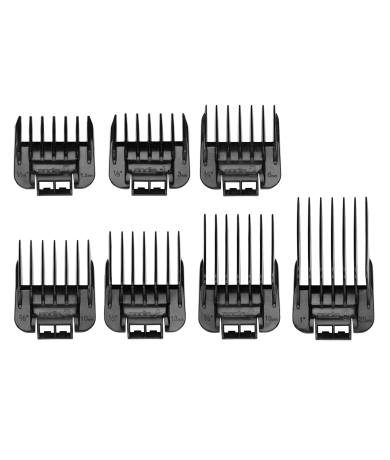 Andis Snap-On Blade Attachment Combs, 7-Comb Set 950
