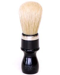 Omega Boar Bristle Shaving Brush Black 10098