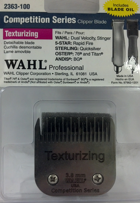 Wahl Competition Texturizing Detachable Blade 2363-100