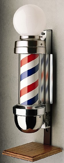 Marvy No. 410/OS Two-Light Barber Pole