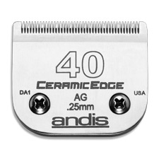 Andis CeramicEdge Size 40/ Leaves hair 1/100" - 0.25mm 2085