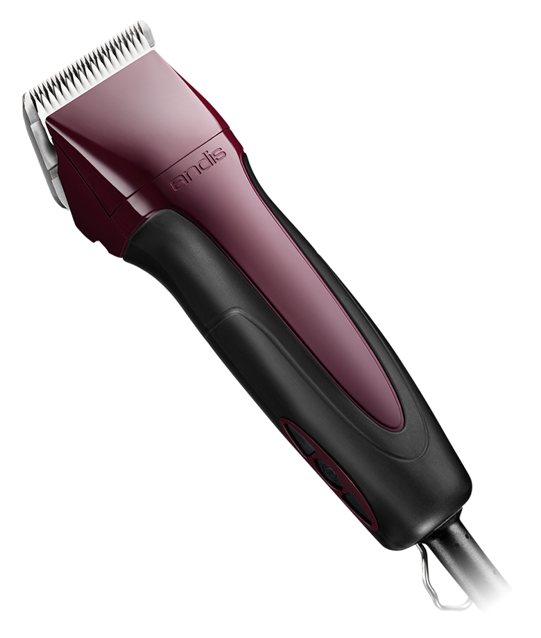 Andis Excel 5-Speed+ Detachable Blade Clipper Burgundy 65455