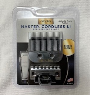 Andis MASTER CORDLESS LI CHROME PLATED REPLACEMENT BLADE 9060