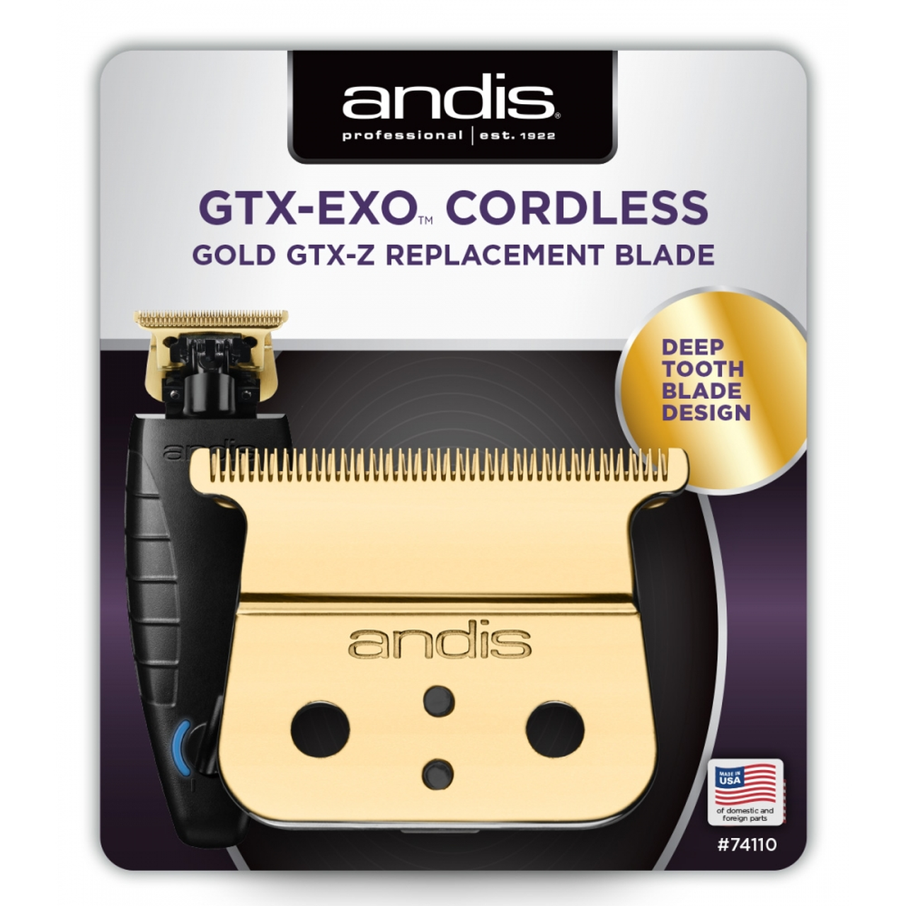 Andis GTX-EXO Gold Blade 74110