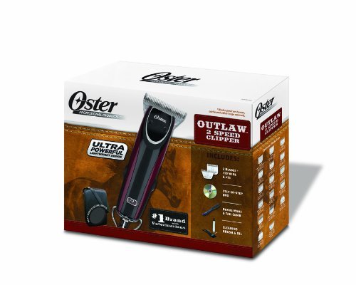 Oster Outlaw Equine 2-Speed w/ 10 Wide & 15 Blade 7057