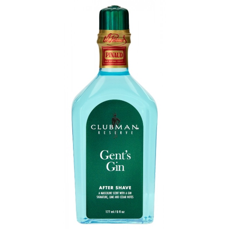 CLUBMAN RESERVE GENTS GIN AFTER SHAVE 6OZ 7827