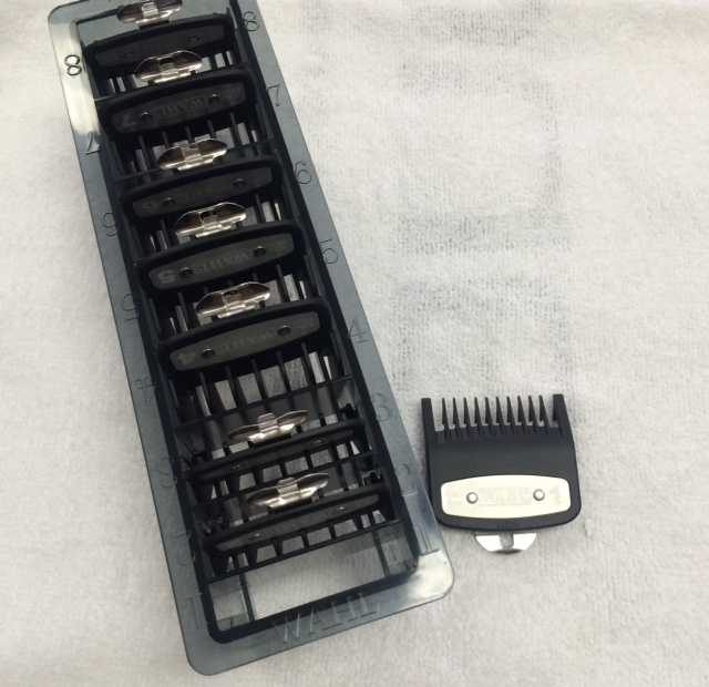 Wahl 8pc Premium Guide Set with Comb Organizer - 3171-500