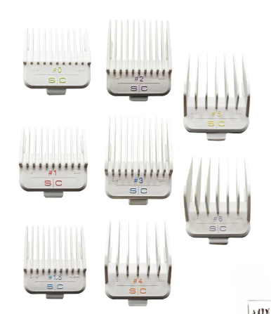 (image for) S|C DUB Universal Magnetic Clipper Guards - White