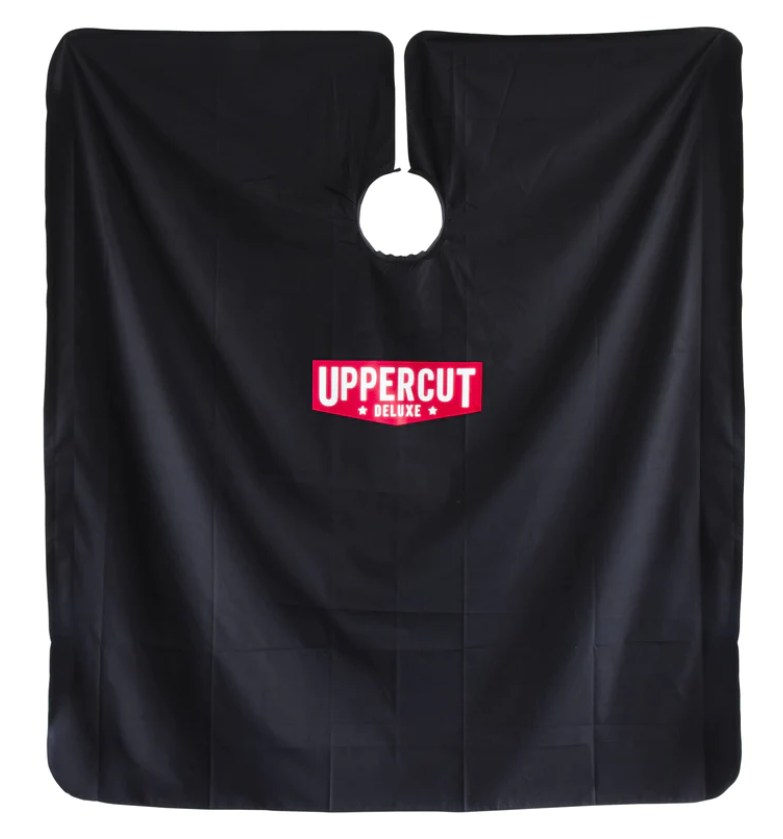 UPPERCUT BARBER CAPE - BLACK 10231