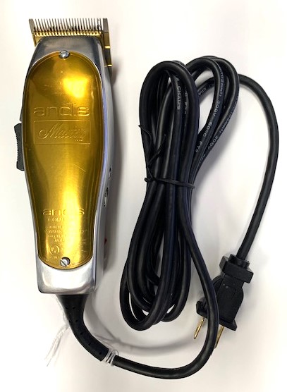 Andis Master Clipper PP&M GOLD LID/GOLD BLADE FT - Custom 10402 - Click Image to Close