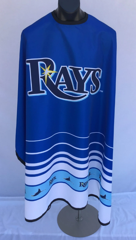 MLB Licensed Tampa Bay Rays Cutting Cape