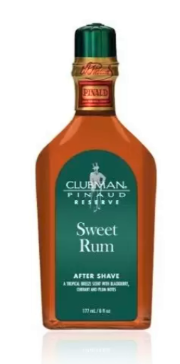 CLUBMAN RESERVE, SWEET RUM AFTER SHAVE LOTION, 6 FL 9036OZ