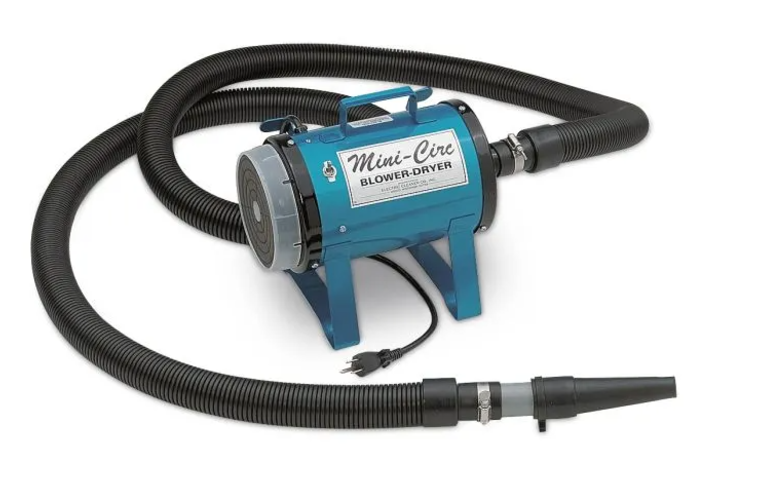 Mini-Circ Blower & Dryer Metallic Blue