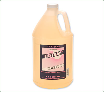 Lustray Lilac After Shave Lotion gallon