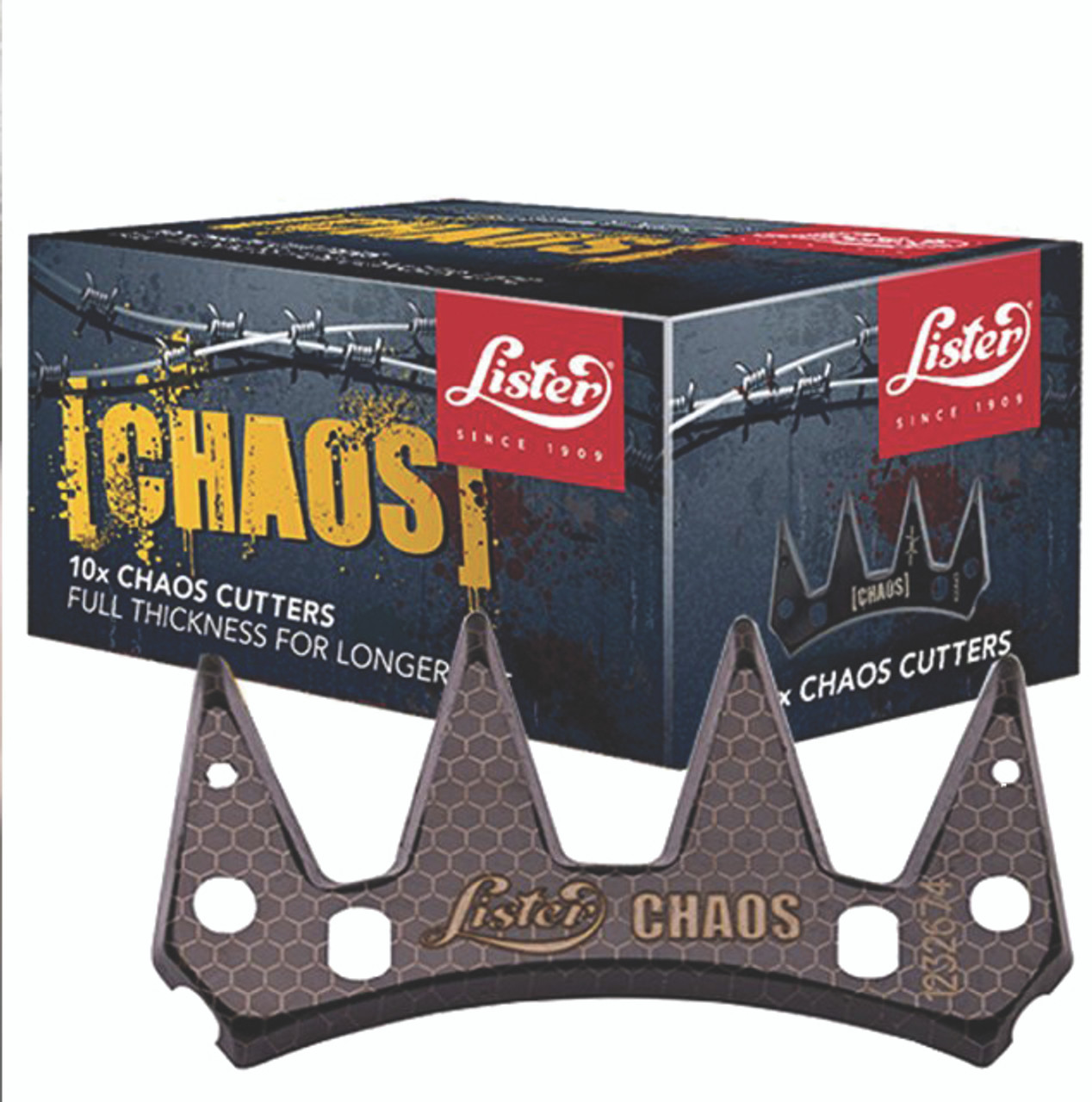 Lister Chaos Cutter 10-pack 9490