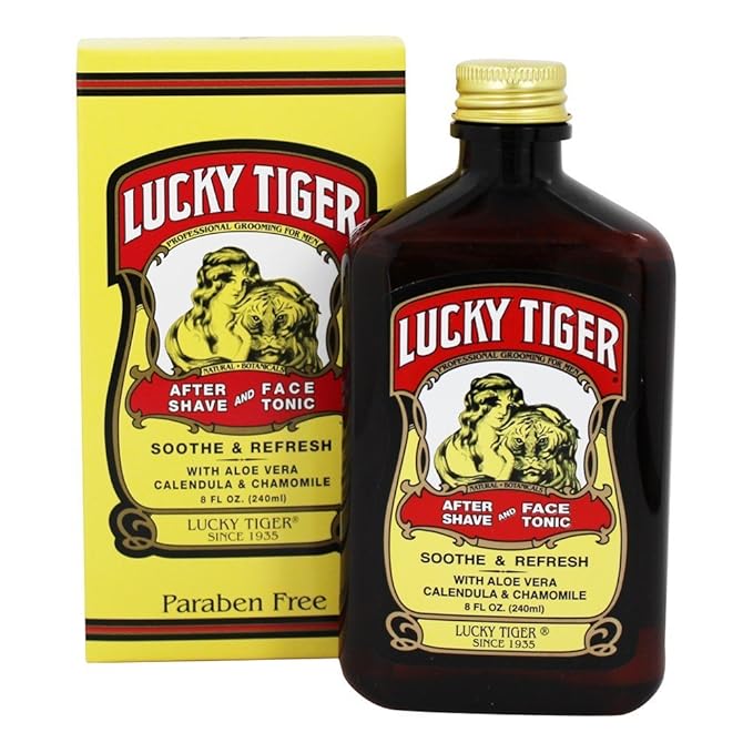 Lucky Tiger After Shave & Face Tonic 8 oz. 6432