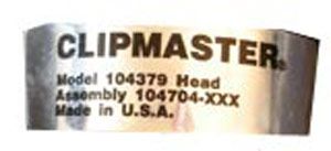 Oster Clipmaster Nameplate 3769