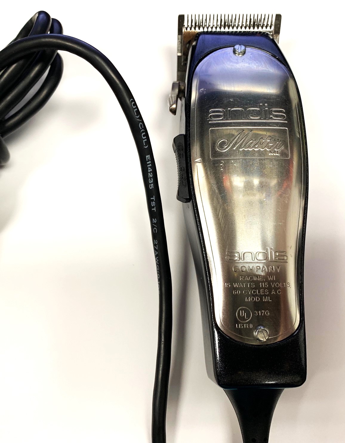 Andis Master Clipper w/Black Housing Certified Pre-Owned 110957