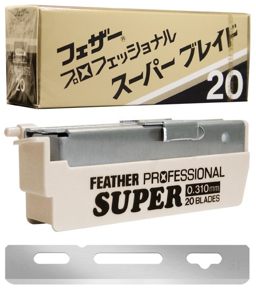 Feather Artist Club Razor Replacement Blades 20PK Super .31mm