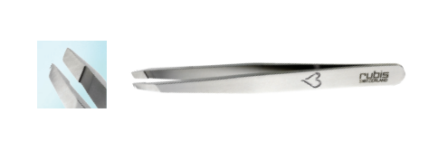 (image for) 3.75” Heart Tweezer - Slanted Tip