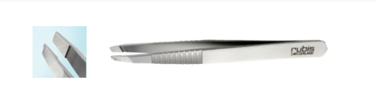 3.75” Pro Grip Slanted Tip Tweezer