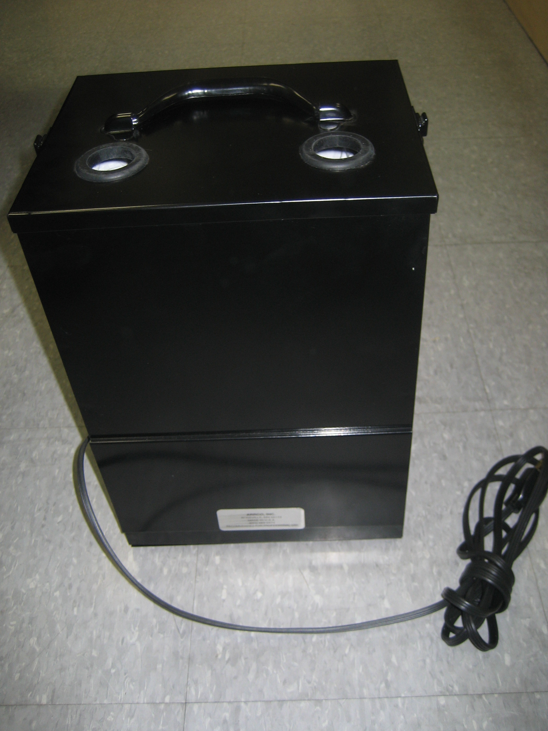 Arrco Vacuum Box Only Black AV80-B 1277